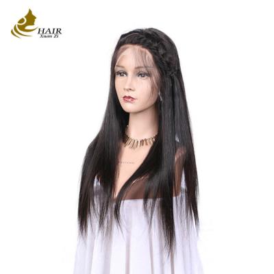 China 26 polegadas HD cabelo humano brasileiro renda peruca 130%-180% Densidade à venda