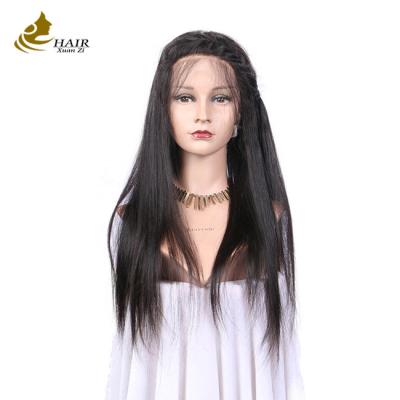 China HD cabelo humano renda peruca natural preto reto Kinky encaracolado ODM à venda