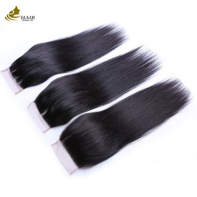 China Brazilian Swiss Human Hair Lace Closure 4x4 7x7 8x8 OEM for sale