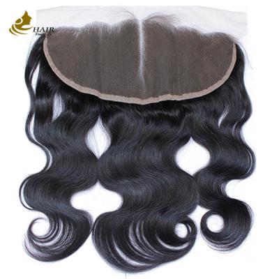 China Light Brown Full Swiss Lace Closure Frontal 13x4  Virgin Human Hair for sale