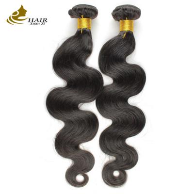 China Bleached Virgin Unprocessed Hair Bundles Body Wave Hair In Bulk for sale