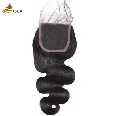 Китай 9А Реми Кудрявый полный кружевный фронтальный закрытие 4х4 человеческие волосы продается