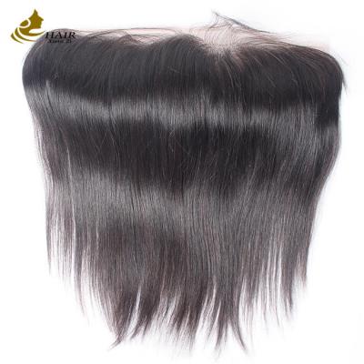 Китай Средний коричневый 8x8 Шнурка закрытие и фронтальные для прямых человеческих волос продается