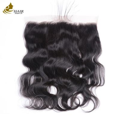 China 13x4 Frontal Human Hair Lace Closure Body Wave 1B for sale