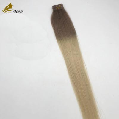 China Lightweight Ombre Copper Hair Extensions For Thinning Hair for sale