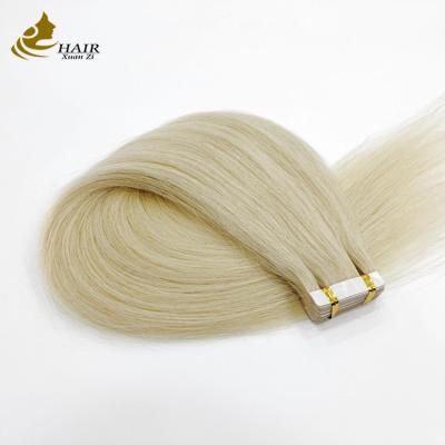 China 20PCS Volume Blonde Tape In Hair Extensions Bundle Hairstyle for sale