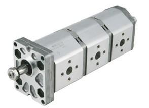 China 3 Stages Hydraulic Gear Pump High Efficiency For Smoother Operation for sale