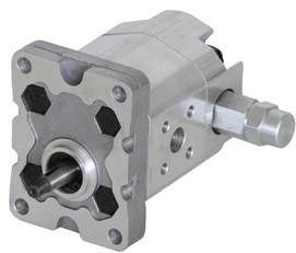 China Standard Hydraulic Gear Pump With Vavle 3-30cm3/Rev Displacement for sale