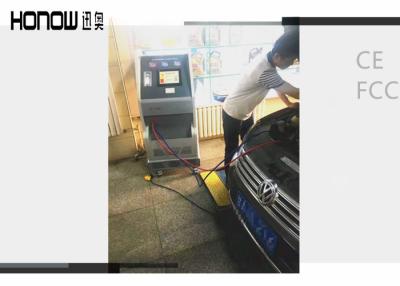 China Garage Automotive AC Recovery Machine 220V With Flushing / Cleaning Function for sale