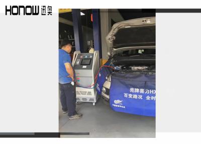 China Flushing Automotive AC Recovery Machine Car Fully Auto / Manuel Auto System for sale