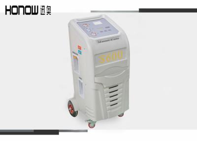 China Solid Wheel Portable R134a Recovery Recycling Unit  , Car AC Gas Charging Machine for sale