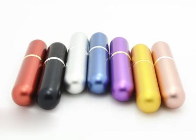 China Coloreado rellenando el espray portátil de la niebla del atomizador 3ml 5ml del perfume del viaje plástico en venta