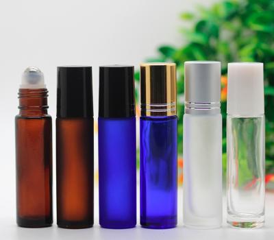 China Custom Cosmetic 5ml Roll On Perfume Bottles , Plastic Empty Rollerball Containers for sale