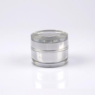 China Cosmetic Sample Packaging Luxury Cosmetic Bottles And Jars For Skincare Cosmetic Cream Jars Containers for sale