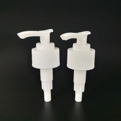 China White Plastic 28 410 Auto Lock Screw Lotion Pump for sale