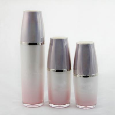 China botellas plásticas privadas de aire de la loción del suero de 50ml 100ml con el rociador de la bomba en venta