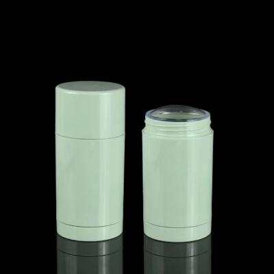 China Straight Round Twist Up Empty Deodorant Container 30ml 50ml 75ml for sale