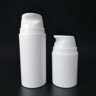 China PP Airless Lotion Pump Bottles 30ml Airless Cosmetic Containers for sale