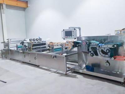 China 13×1.3×1.6m 8kw Nonwoven Fabric Machine For Disposable Pillowcases for sale
