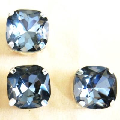 China Round Square Shaped Sew-On Jewel With Setting; Sew-on Stones for Bridal Dress; Sew-On Jewels for Garments for sale