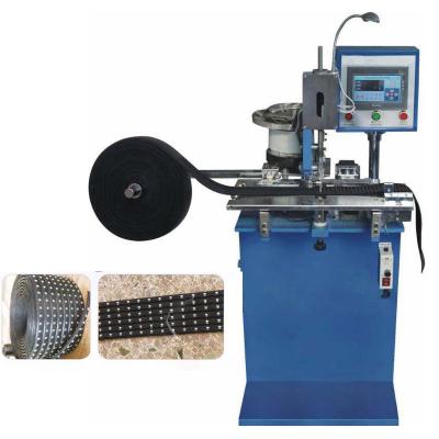 China Automatic Pronged Nailheads Attaching Machine; Claw Studs Setting Machine; Round & Half Pearl Studs Attaching Machine for sale