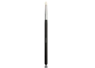 China High Quality Goat Hair Makeup Pencil Crease Brush With Black Wood Handle for sale