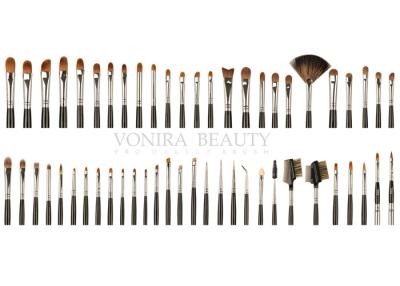 China Beautifully Crafted Private Label Makeup Brushes With Deluxe Goat Sable Hairs for sale