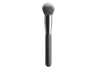 China High Quality Domed Silk Finish Makeup Brush With Super Soft Vegan Taklon for sale