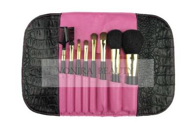 China Luxury Basic Mini Travel Makeup Brush Set with Magnetic Pouch for sale