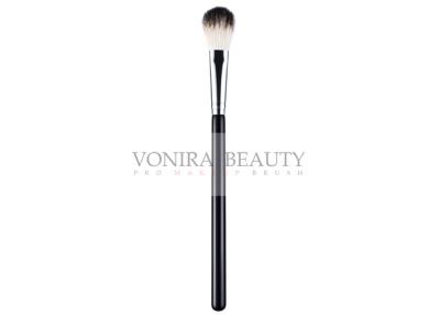 China Goat Hair Professional Individual Makeup Brushes / Face Powder Brush With Long Handle for sale