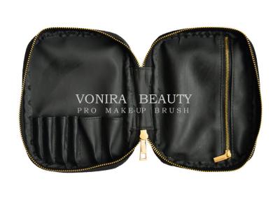 Chine Pro sac cosmétique de support de brosse de maquillage de valise d'outillage pour le noir de voyage à vendre