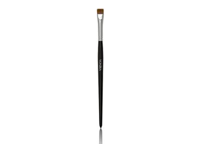 China Luxury Small Flat Eye Definer Brush With Premium Pure Sable Hair for sale