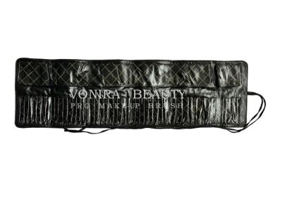 中国 ベルトの革紐のペンのホールダー袋が付いている最終的な43のスロット専門の構造のブラシ ロール袋 販売のため