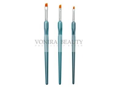 Cina cima piana 5pcs che dipinge il pennarello professionale del modello di progettazione delle spazzole 3D di arte del chiodo in vendita