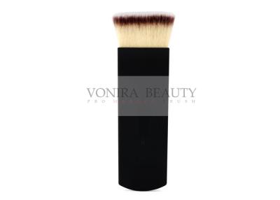 China Vegan Taklon Hair Flat Kabuk Makeup Brush Small Size Contour Makeup Brush for sale