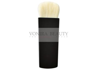 China XGF-Ziegen-Haar-Gesicht erröten einzelne Make-upbürsten mit flachem hölzernem Griff zu verkaufen