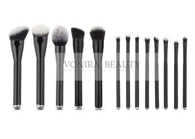 China Premier 13 Pieces Professional Synthetic Foundation Brush Kit Metal Handle for sale
