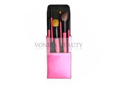 China Travel Cosmetic Makeup Brush Gift Set Cruelty Free With Magnetic Folded Brush Case for sale