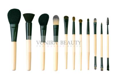 China Basic 11Pcs Mface Makeup Brush Set With Three Multi Functional Duel End Eye Brushes for sale