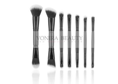 China Duel End Makeup Brushes With Excellent Synthetic Fiber For Full Line Daily Use for sale