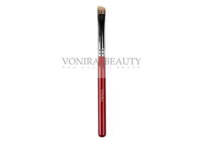 China Pahmi Natural Hair Makeup Brushes / Eyebrow Definer Angled Brow Brush for sale