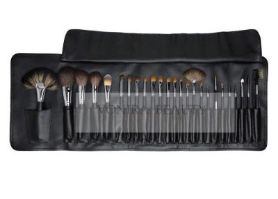 China Portable High Grade 25-In-1 Professional Makeup Brush Set With Carrying Bag for sale