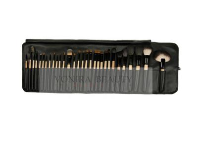 China Ultimate 30 Pieces Professional Makeup Brush Set With Pro Black Roll Pouch for sale