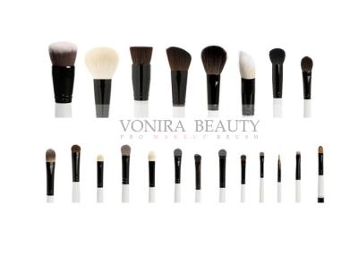 China 21Pieces Extremely Animal Hair Makeup Brushes Private Label Cosmetic Brush Collection for sale