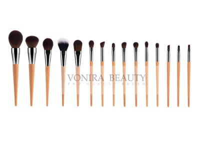 China 15Pcs Professional Makeup Brush Collection Kit / Beauty Professional Brush Set for sale