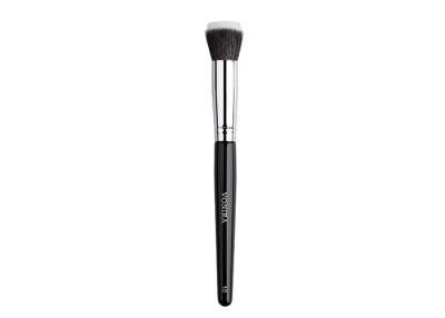 China Duo Fiber Makeup Brush With ZGF Gaot Hair Mix With White Nature Fiber For Blending for sale