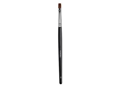 China Luxury Nature Sable Hair Flat Lip Brush With Finest Siberia Kolinsky Hair for sale