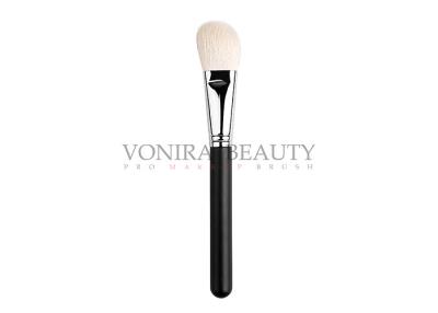 China Angled Cruelty Free Powder Private Label Makeup Brushes With Natural Hair for sale