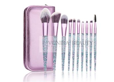 China Gorgeous Shiny Essential Makeup Brushes Bright Facial Tools Custom Design for sale