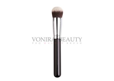 China Round Domed Foundation Blending Brush , Soft Private Label Cosmetic Brushes for sale